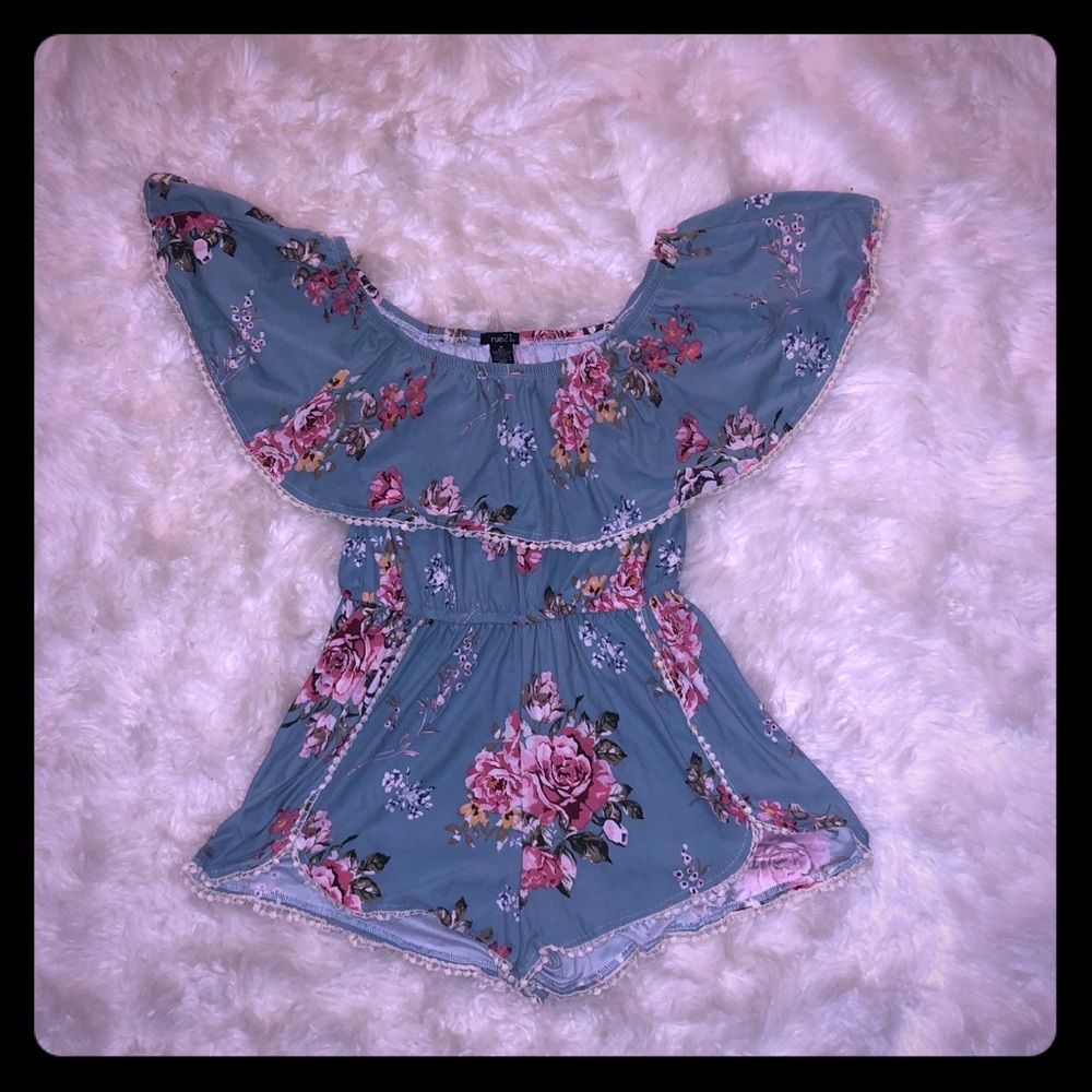 Turquoise romper